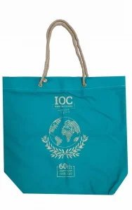 Bolsa con asa de cordón para Ioc - Ecobolsa, bolsas ecologicas