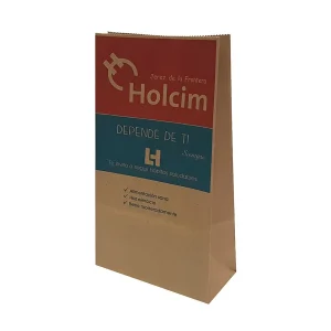 Bolsa de papel tipo americano Ecobolsa - Holcim