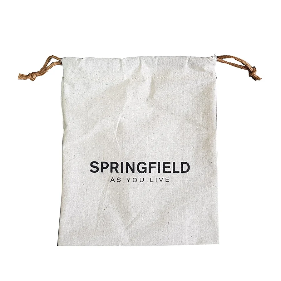 Bolsa TST con asa cordón algodón Ecobolsa - Springfield