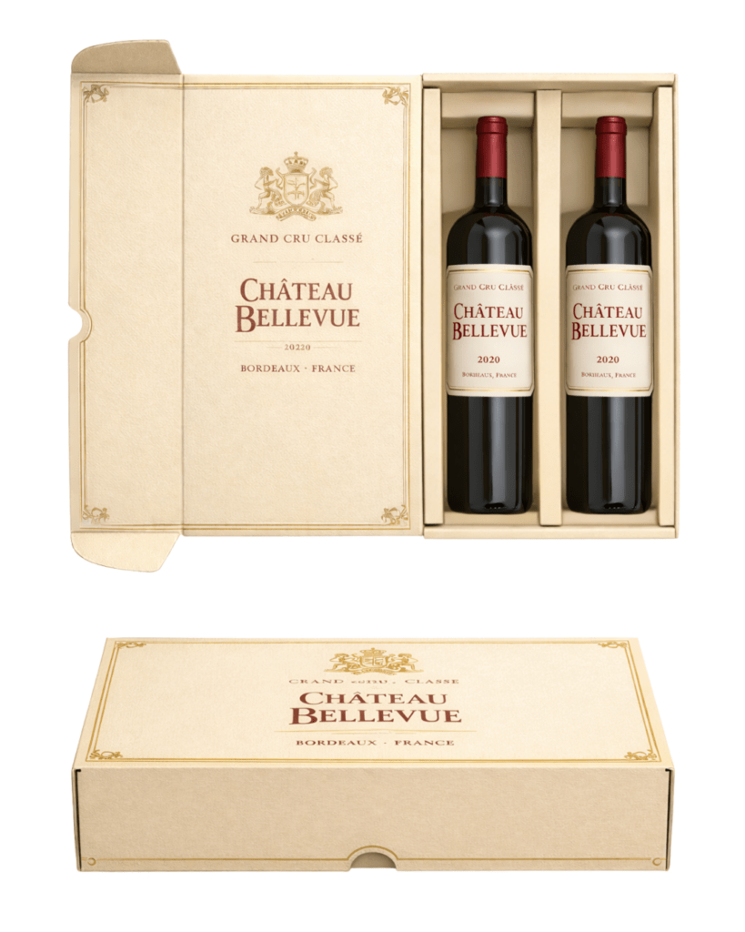 Caja personalizada para vinos